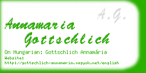 annamaria gottschlich business card